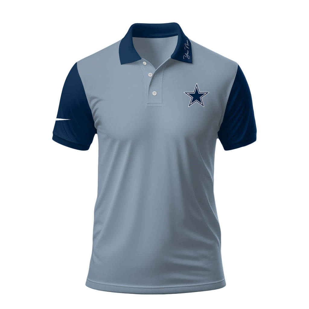 D.cowboys | Premium .n.f.l. Touchdown Custom Polo Hch1