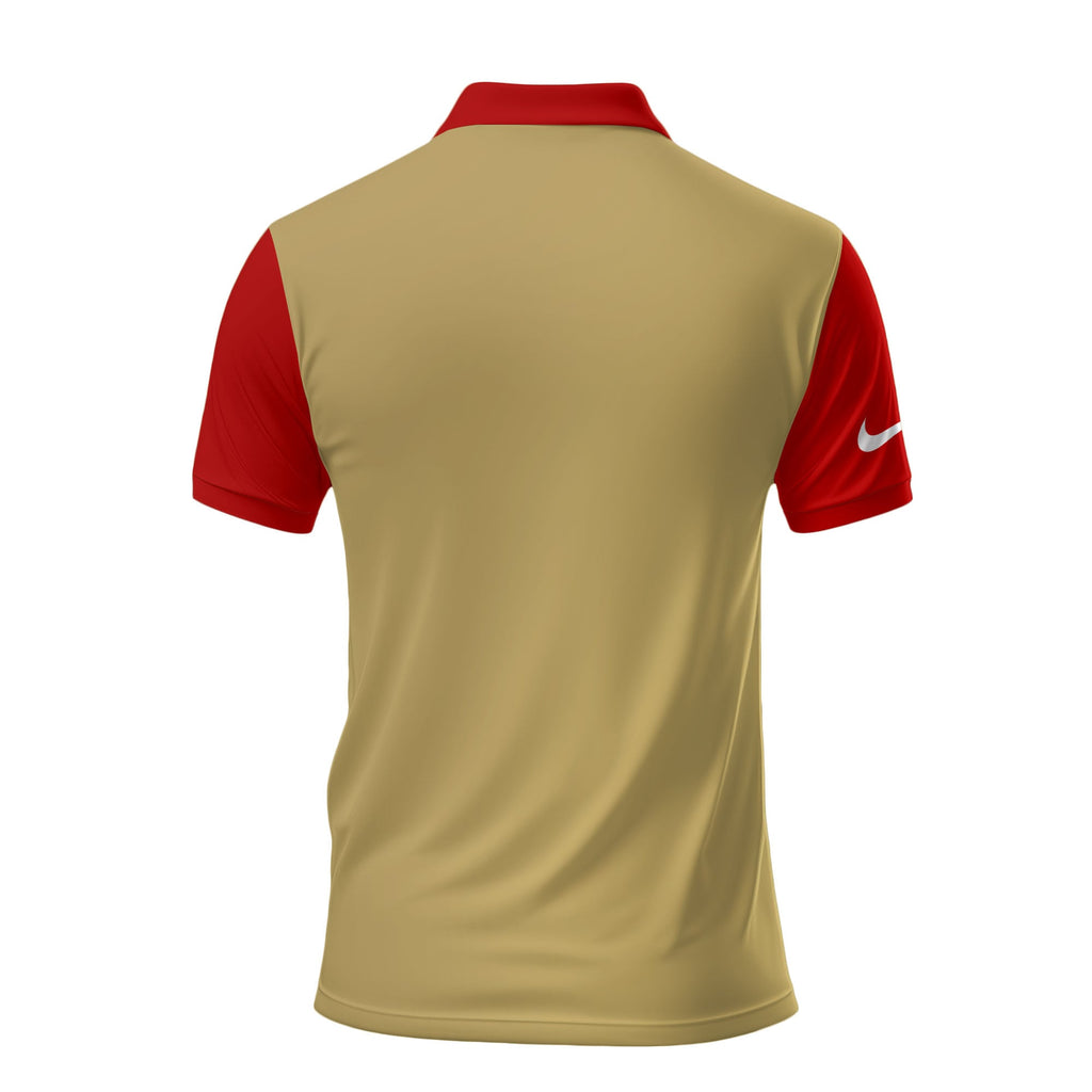 Sf.49ers | Premium .n.f.l. Touchdown Custom Polo Hch1
