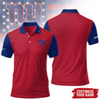 Ny.giants | Premium .n.f.l. Touchdown Custom Polo Hch1