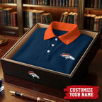 D.broncos | Premium .n.f.l. Touchdown Custom Polo Hch1