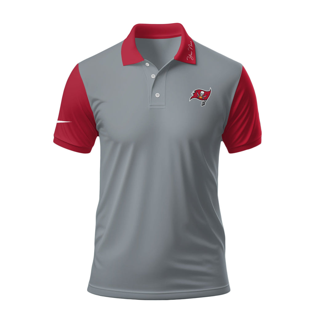 Tb.buccaneers | Premium .n.f.l. Touchdown Custom Polo Hch1