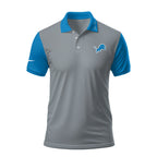 D.lions | Premium .n.f.l. Touchdown Custom Polo Hch1