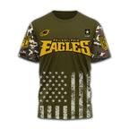 P.eagles | Premium .n.f.l. Military Pride 3d Shirt