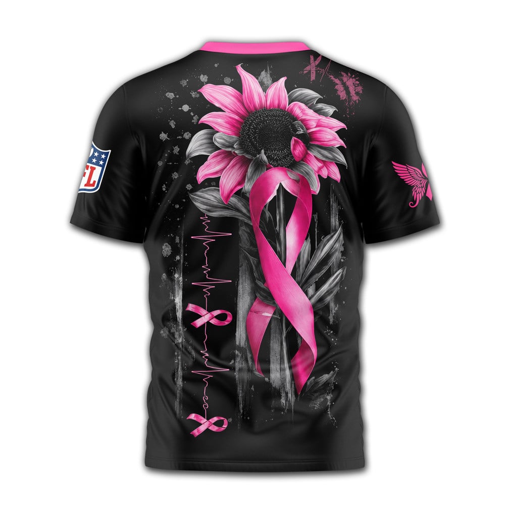 Ne.patriots | Premium .n.f.l. Hope Pink Ribbon 3d Shirt