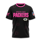 Gb.packers | Premium .n.f.l. Hope Pink Ribbon 3d Shirt