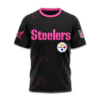 P.steelers | Premium .n.f.l. Hope Pink Ribbon 3d Shirt