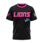 D.lions | Premium .n.f.l. Hope Pink Ribbon 3d Shirt