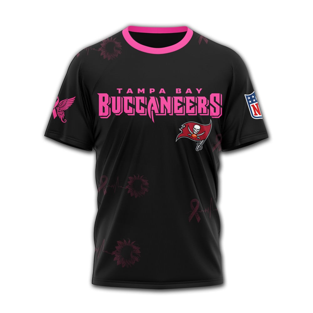 Tb.buccaneers | Premium .n.f.l. Hope Pink Ribbon 3d Shirt