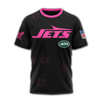 Ny.jets | Premium .n.f.l. Hope Pink Ribbon 3d Shirt
