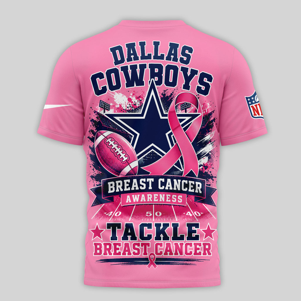 D.cowboys | Premium .n.f.l. Awareness 3d Shirt