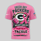 Gb.packers | Premium .n.f.l. Awareness 3d Shirt