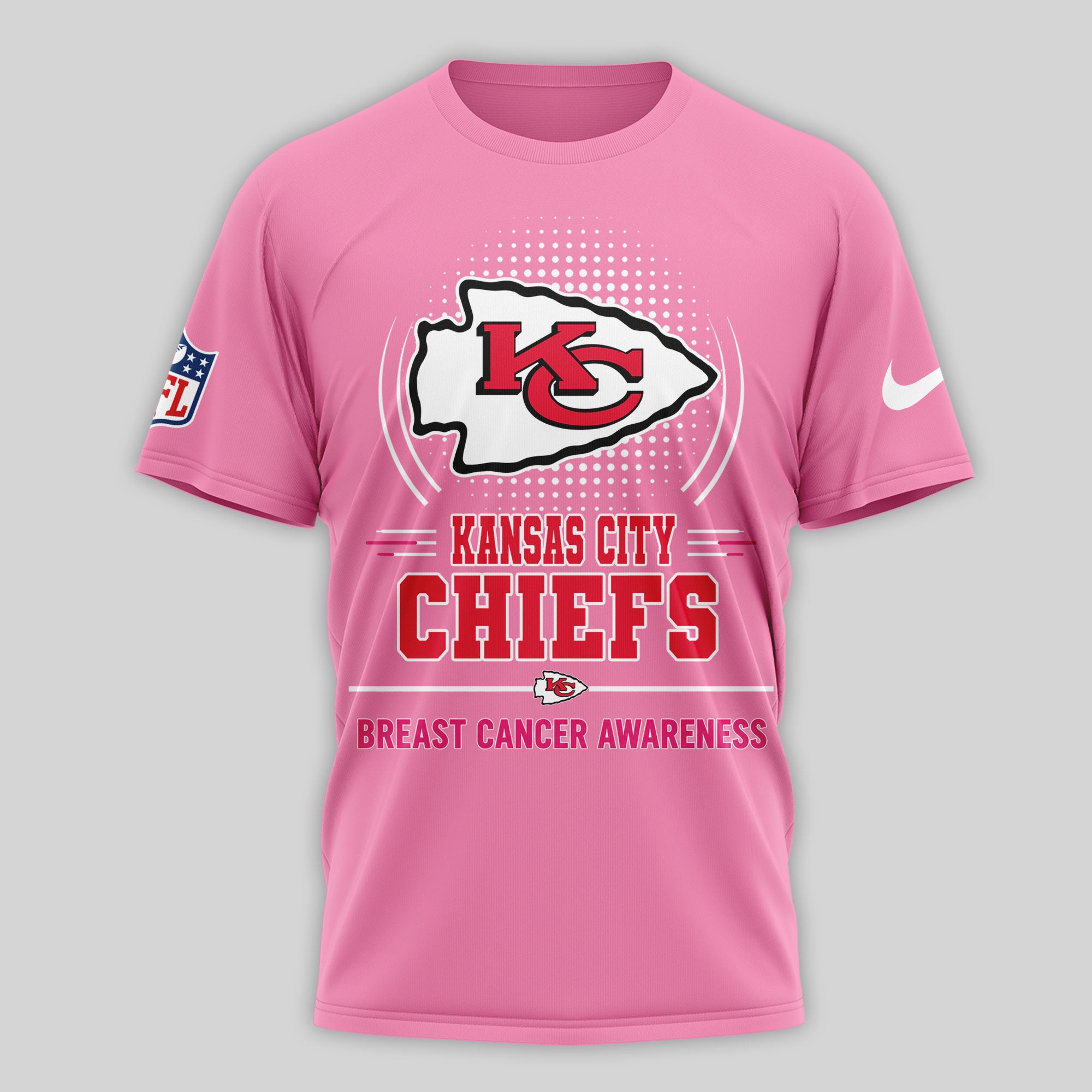 Kc.chiefs | Premium .n.f.l. Awareness 3d Shirt