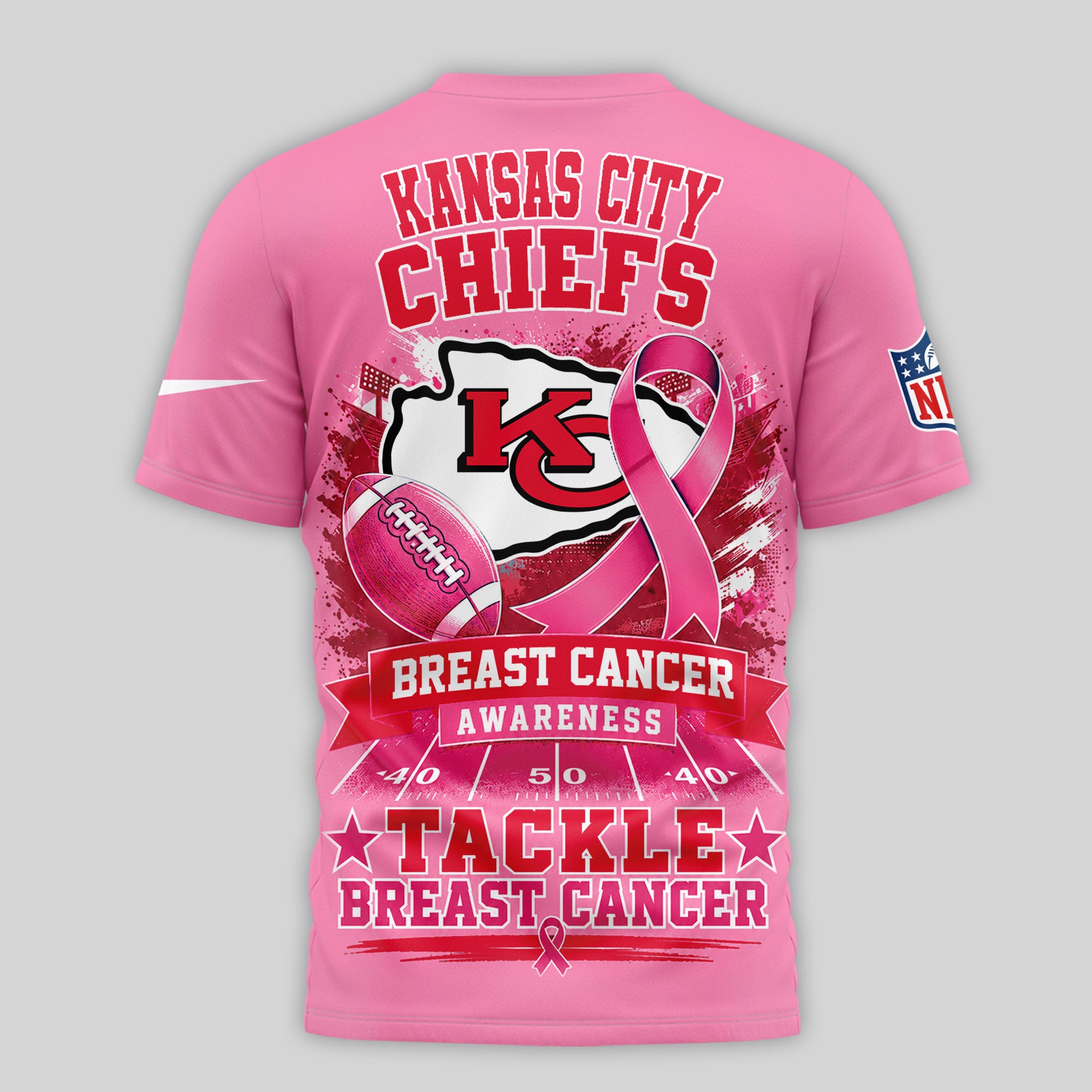 Kc.chiefs | Premium .n.f.l. Awareness 3d Shirt