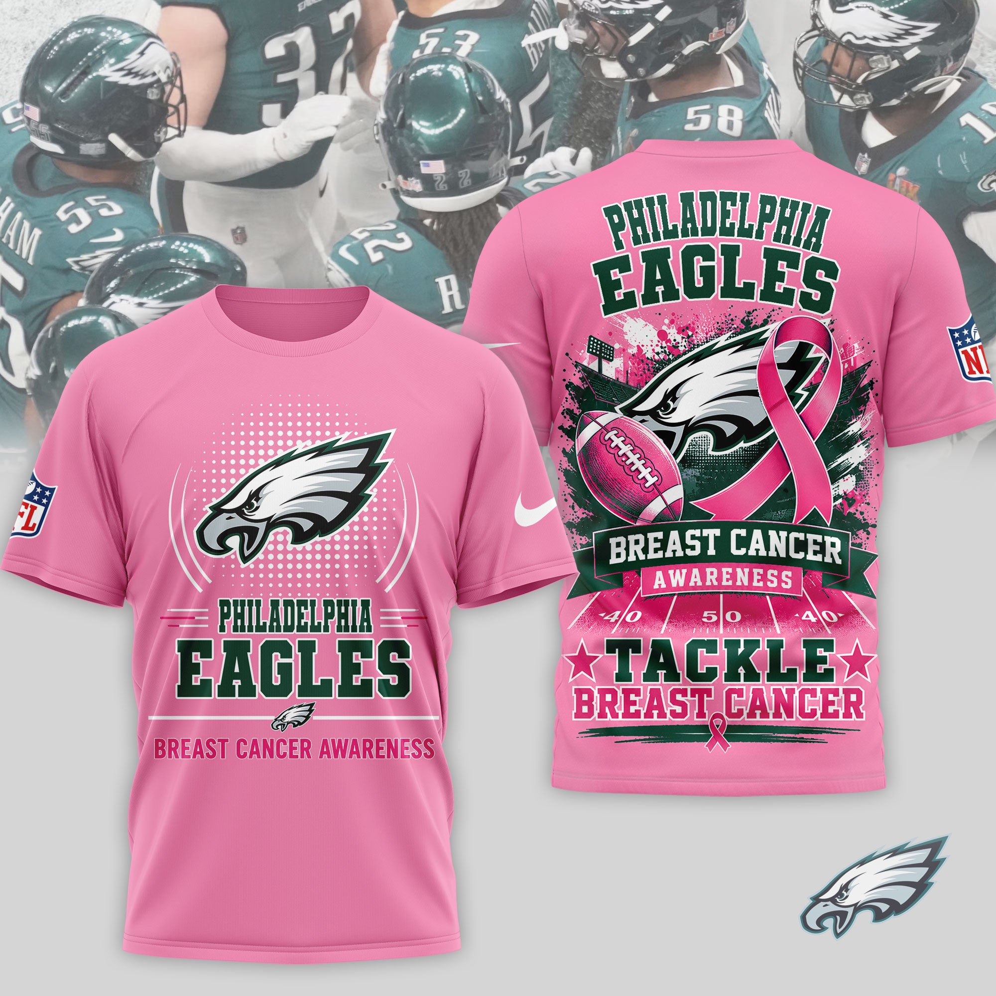 P.eagles | Premium .n.f.l. Awareness 3d Shirt