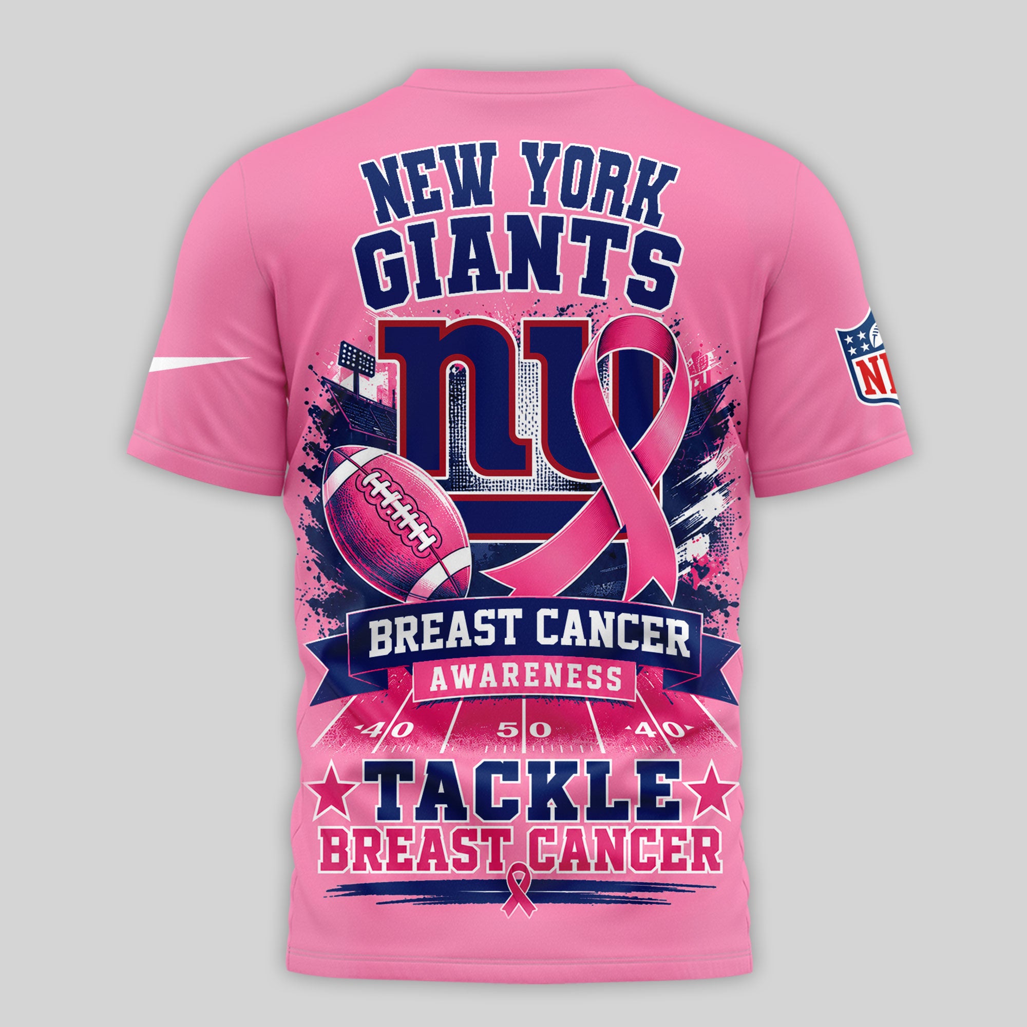 Ny.giants | Premium .n.f.l. Awareness 3d Shirt