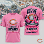 C.bears | Premium .n.f.l. Awareness 3d Shirt