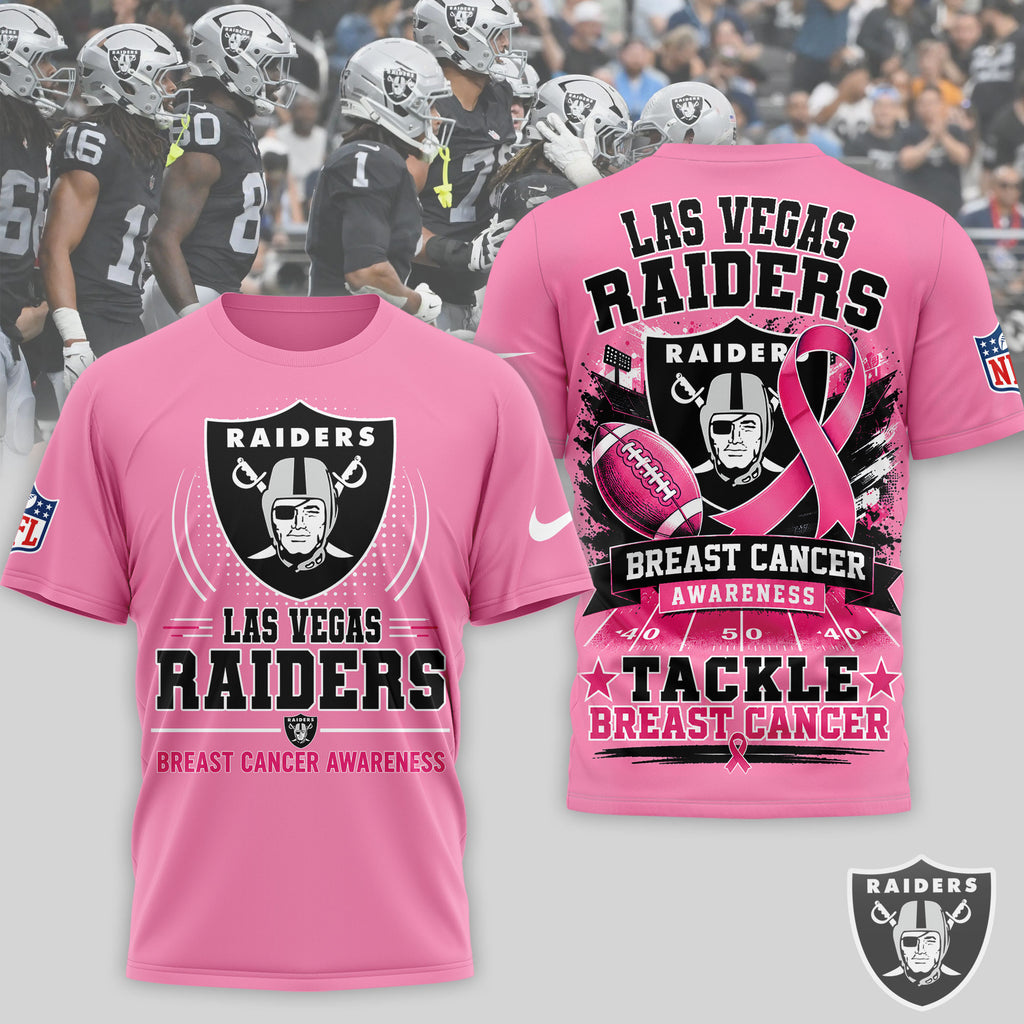 Lv.raiders | Premium .n.f.l. Awareness 3d Shirt