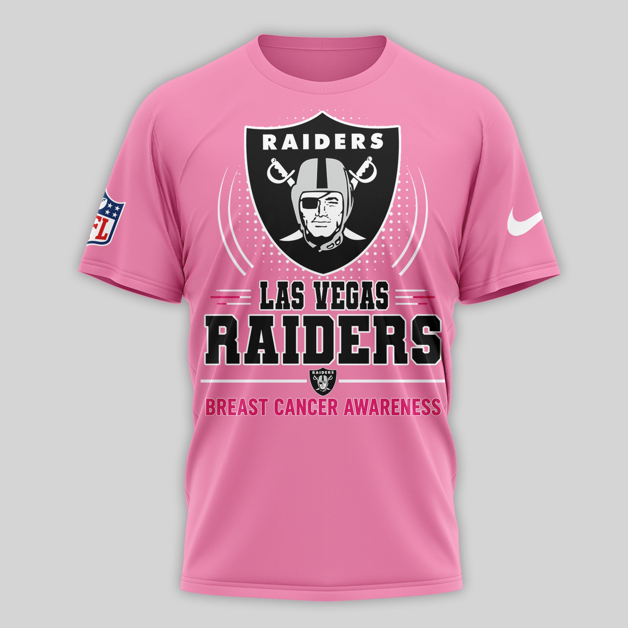 Lv.raiders | Premium .n.f.l. Awareness 3d Shirt