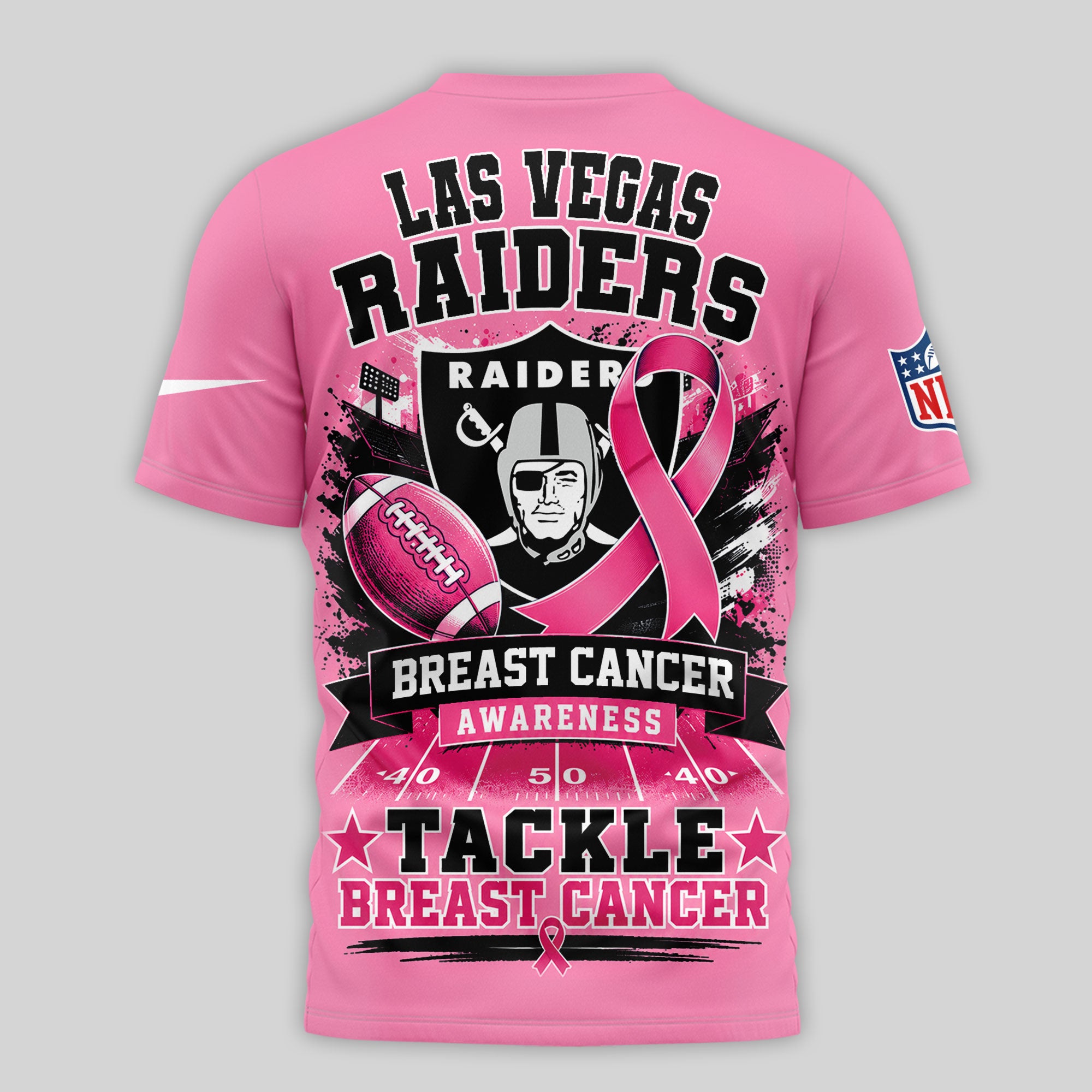Lv.raiders | Premium .n.f.l. Awareness 3d Shirt