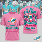 M.dolphins | Premium .n.f.l. Awareness 3d Shirt