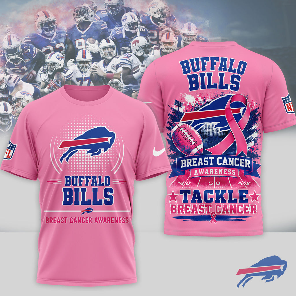 B.bills | Premium .n.f.l. Awareness 3d Shirt