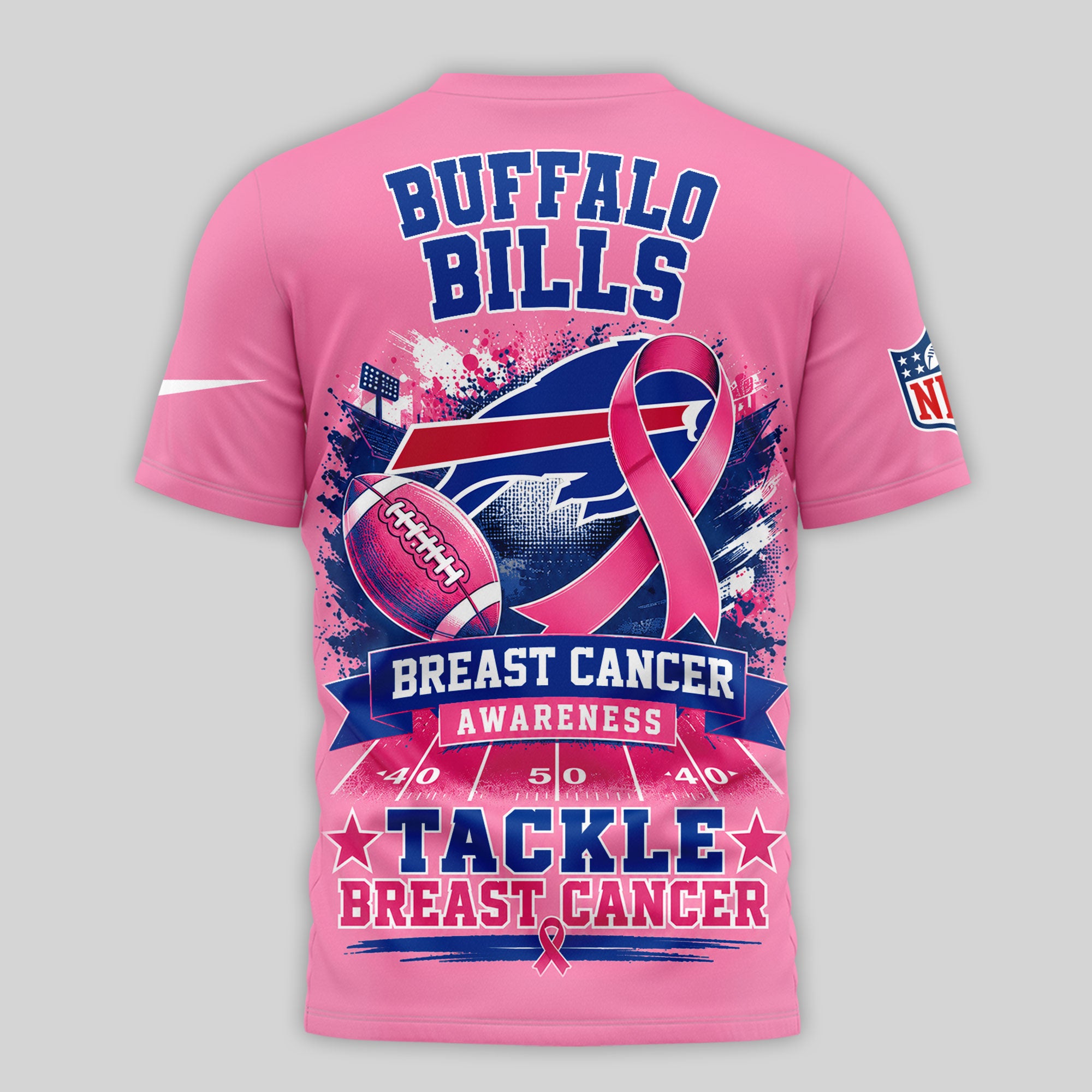 B.bills | Premium .n.f.l. Awareness 3d Shirt