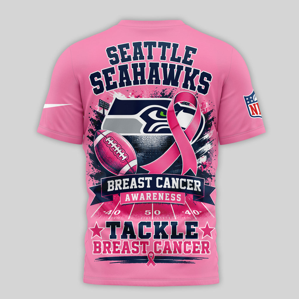 S.seahawks | Premium .n.f.l. Awareness 3d Shirt