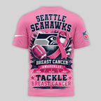 S.seahawks | Premium .n.f.l. Awareness 3d Shirt