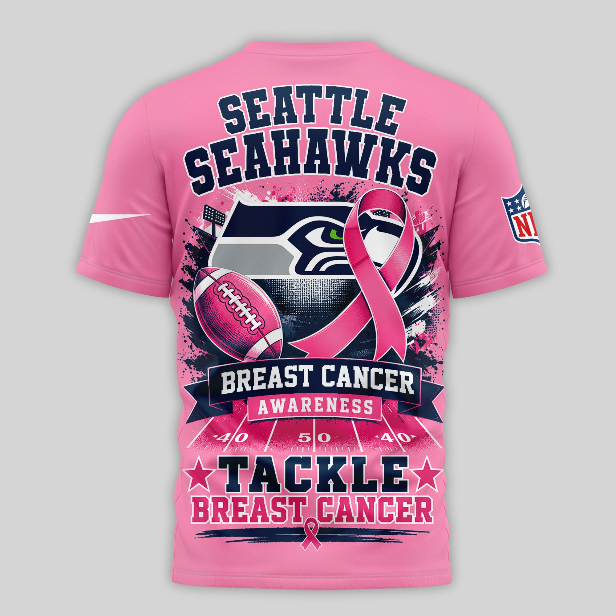 S.seahawks | Premium .n.f.l. Awareness 3d Shirt