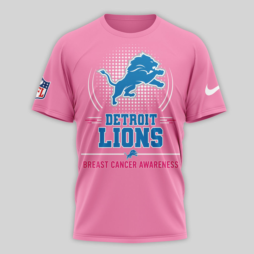 D.lions | Premium .n.f.l. Awareness 3d Shirt