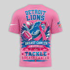 D.lions | Premium .n.f.l. Awareness 3d Shirt