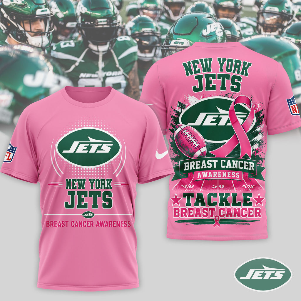 Ny.jets | Premium .n.f.l. Awareness 3d Shirt