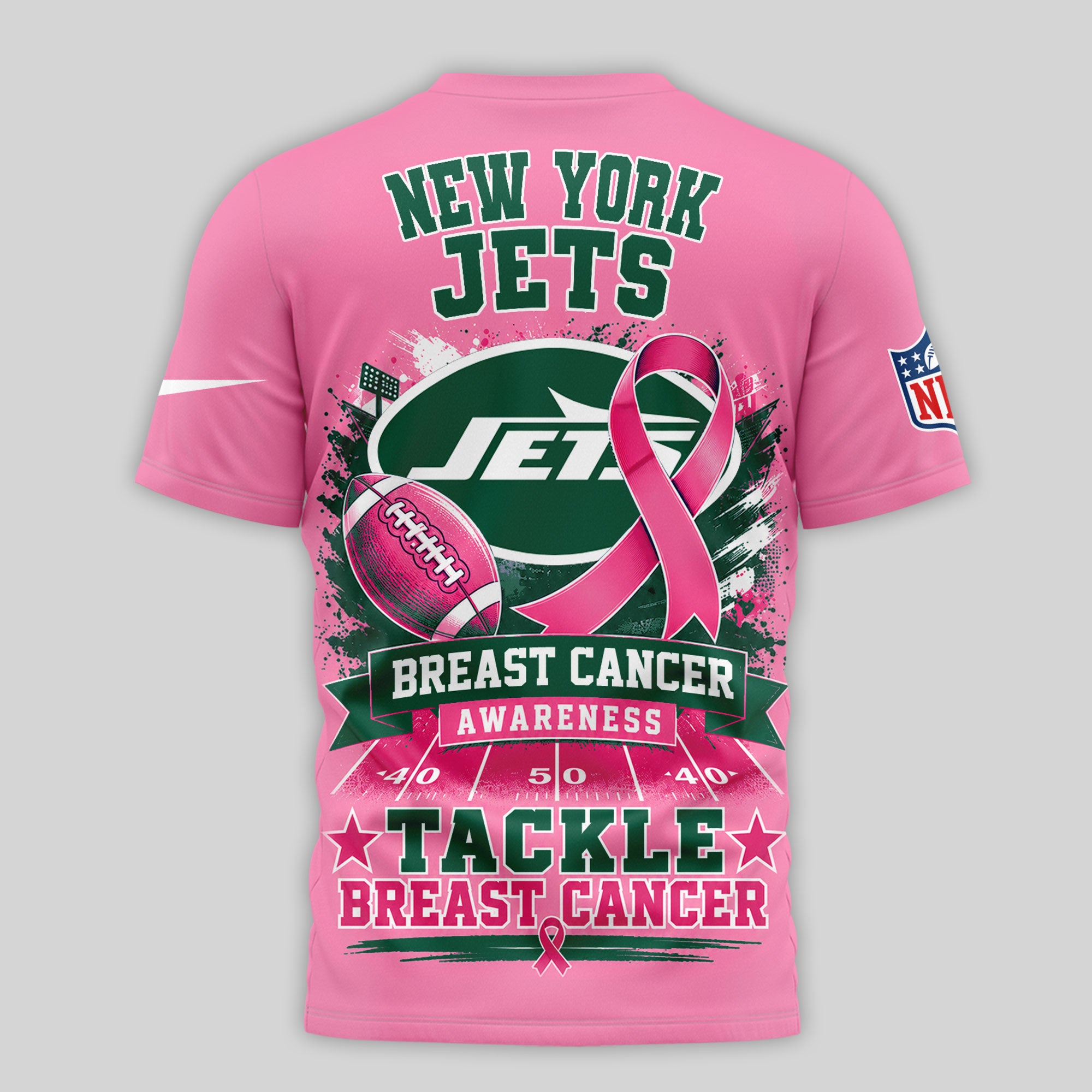Ny.jets | Premium .n.f.l. Awareness 3d Shirt