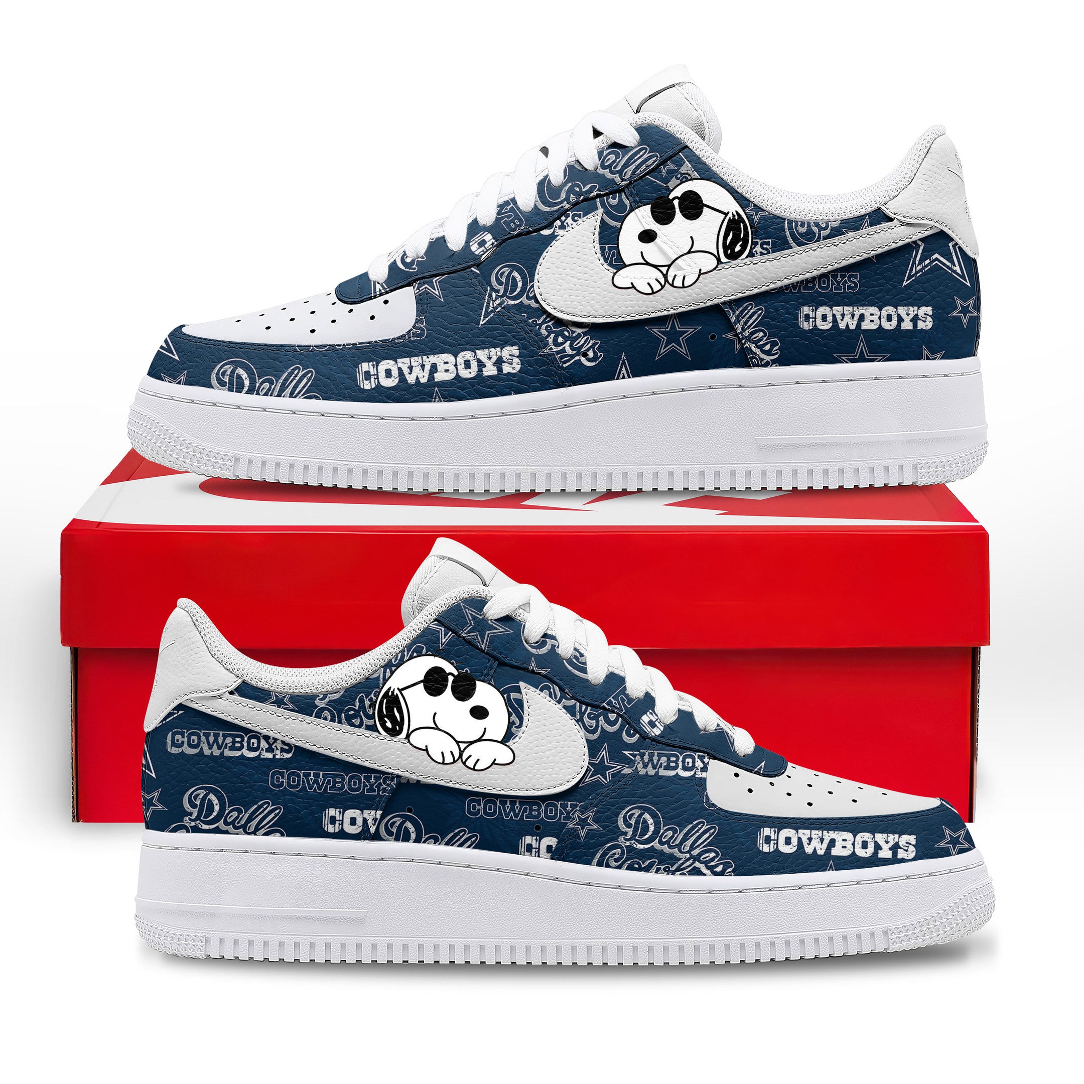 D.cowboys | Premium N.f.l Kickoff Spirit Sneakers Nth1