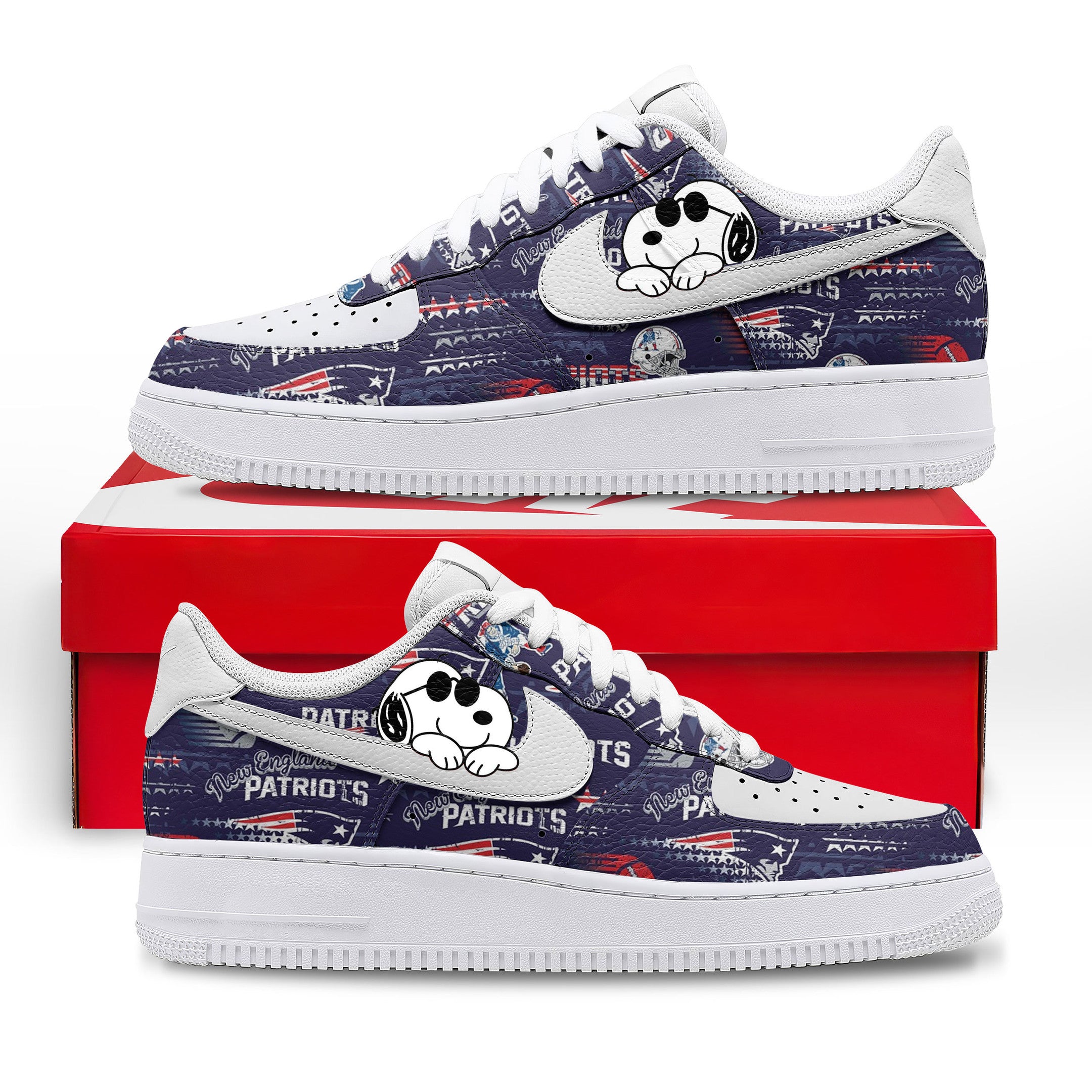 Ne.patriots | Premium N.f.l Kickoff Spirit Sneakers Nth1