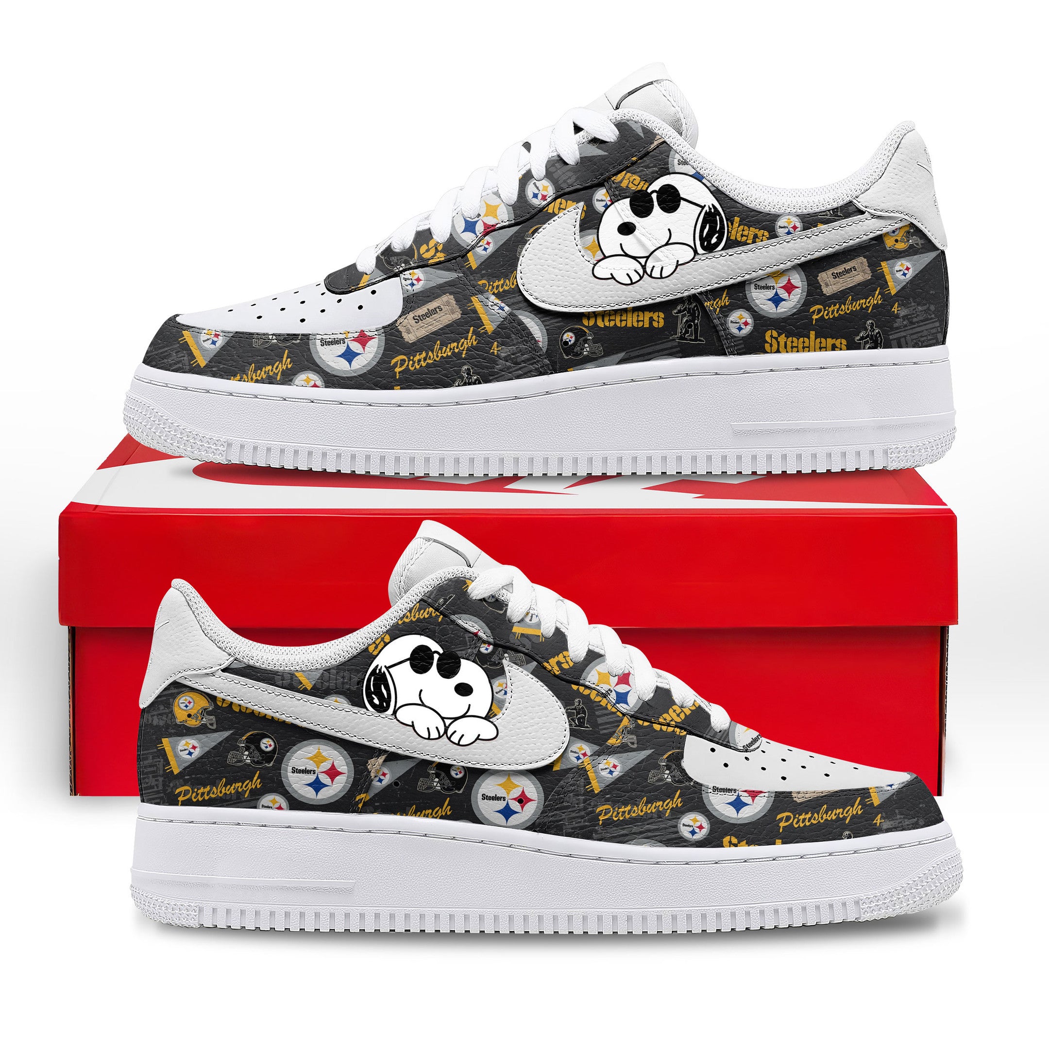 P.steelers | Premium N.f.l Kickoff Spirit Sneakers Nth1