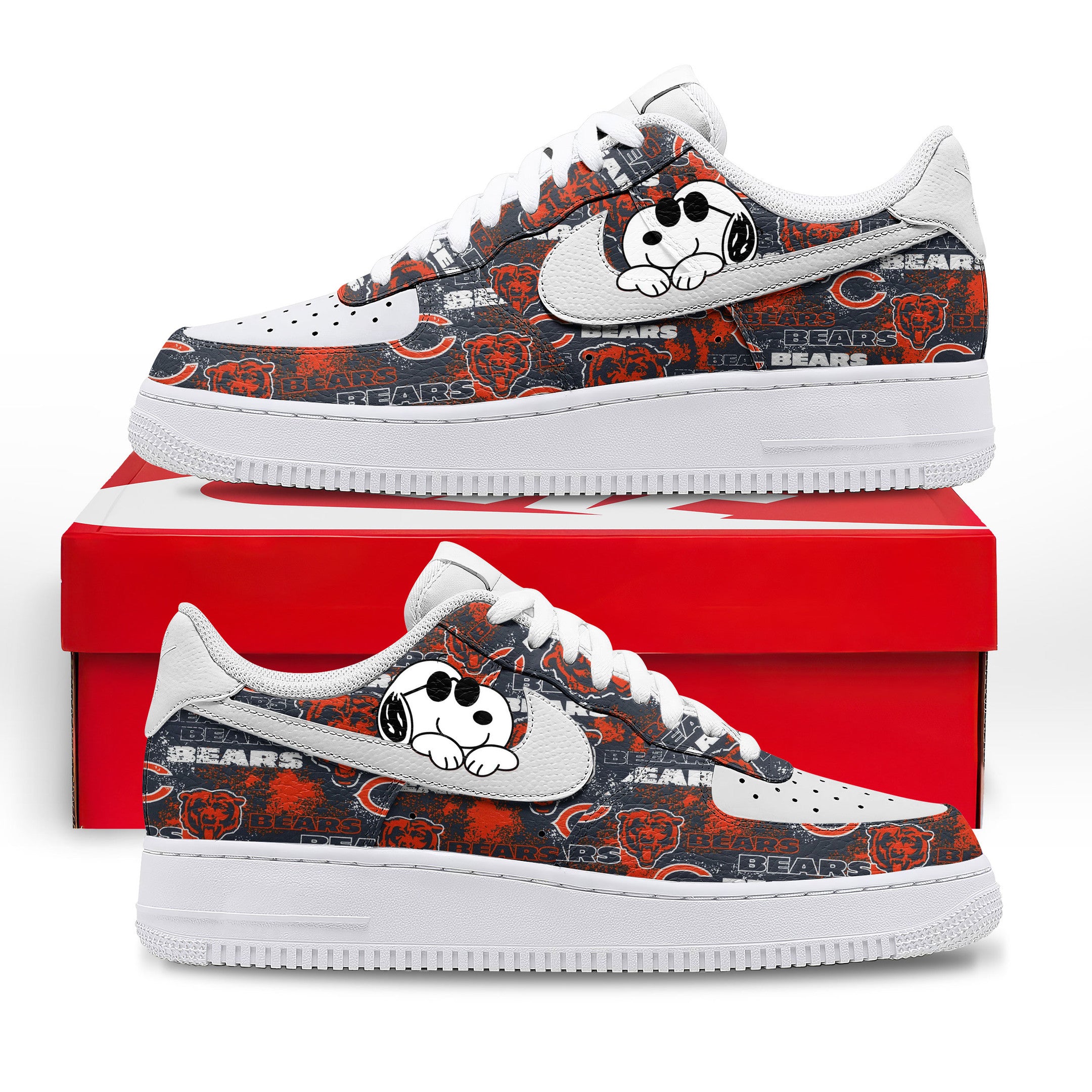 C.bears | Premium N.f.l Kickoff Spirit Sneakers Nth1