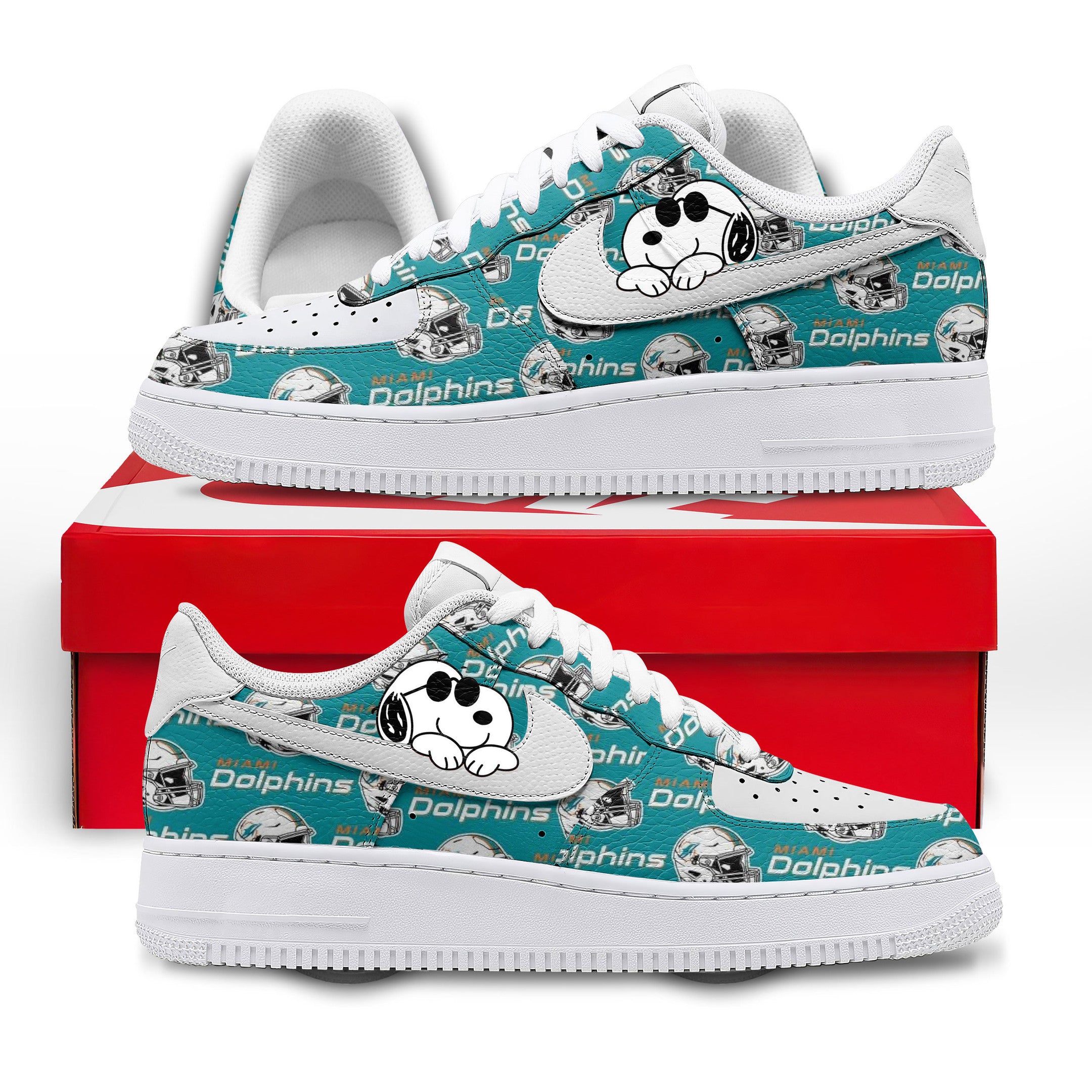 M.dolphins | Premium N.f.l Kickoff Spirit Sneakers Nth1