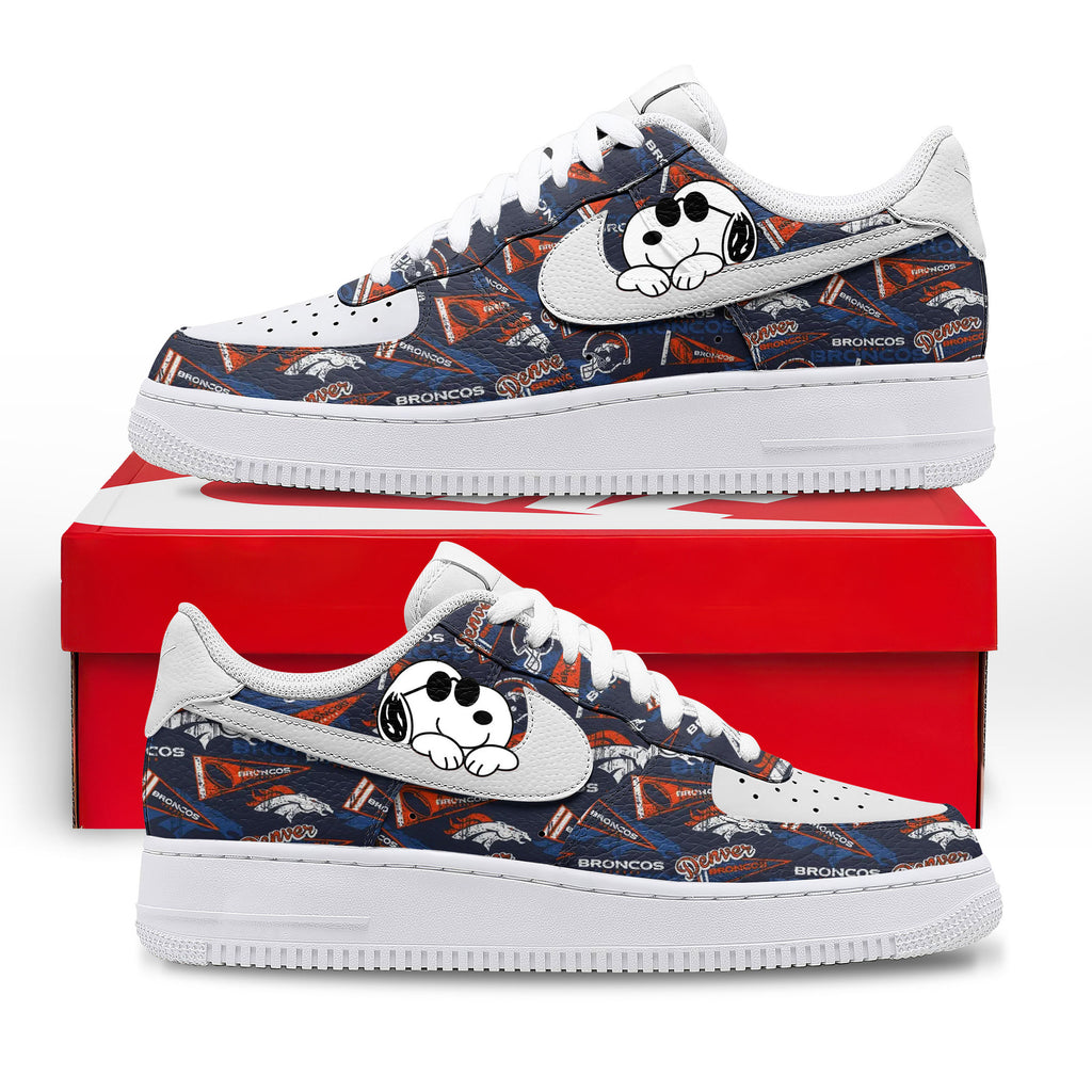 D.broncos | Premium N.f.l Kickoff Spirit Sneakers Nth1