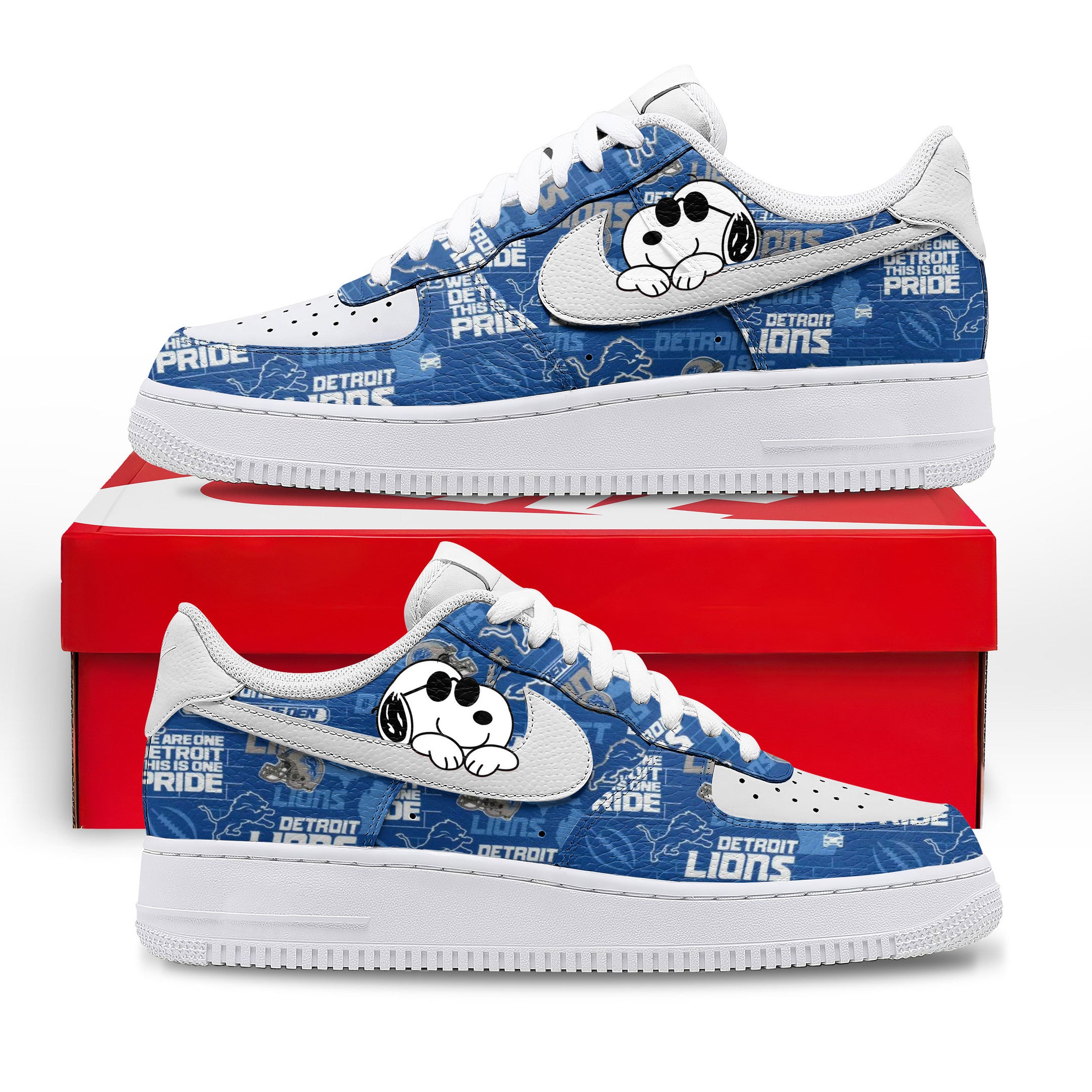 D.lions | Premium N.f.l Kickoff Spirit Sneakers Nth1