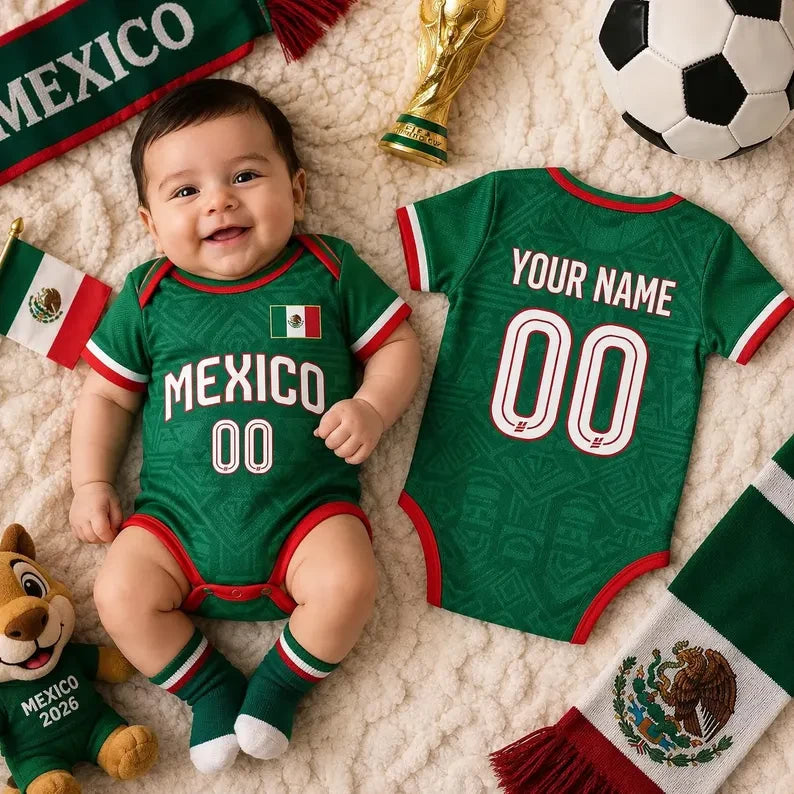 Mexico | Premium WC26 Baby Rib Bodysuit NTH1