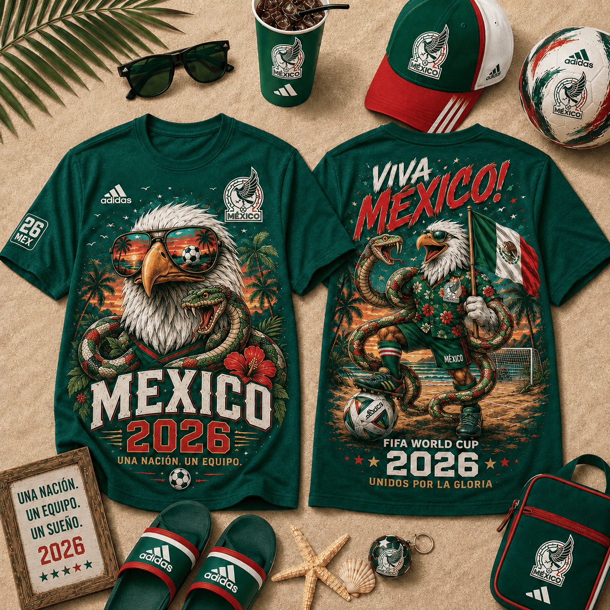 Mexico | Premium WC26 Fan Pride 3D Shirt NY