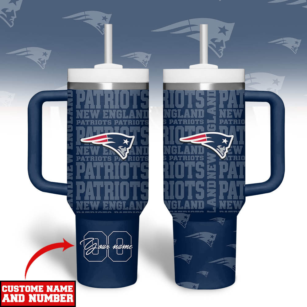 Ne.patriots | Premium  Team Spirit Custom Tumbler 40oz Nf1