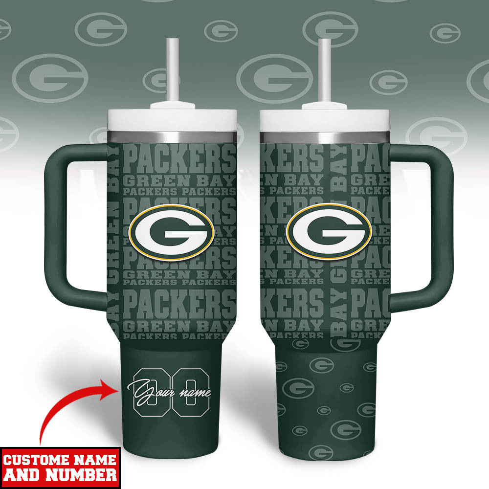 Gb.packers | Premium  Team Spirit Custom Tumbler 40oz Nf1