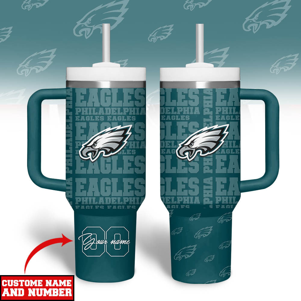 P.eagles | Premium  Team Spirit Custom Tumbler 40oz Nf1