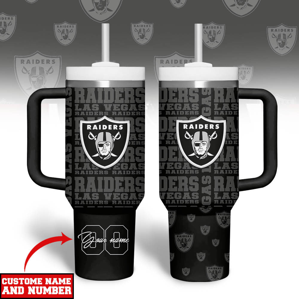 Lv.raiders | Premium  Team Spirit Custom Tumbler 40oz Nf1