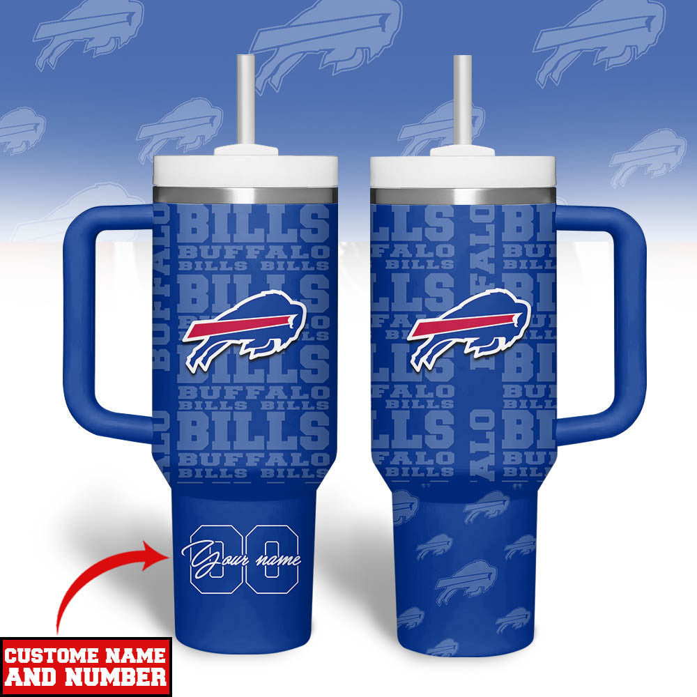 B.bills | Premium  Team Spirit Custom Tumbler 40oz Nf1