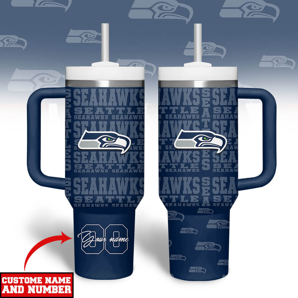 S.seahawks | Premium  Team Spirit Custom Tumbler 40oz Nf1