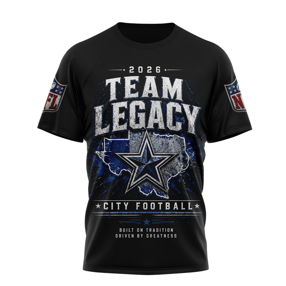 D.cowboys | Premium  Gridiron Dynasty 3d Shirt Nf1