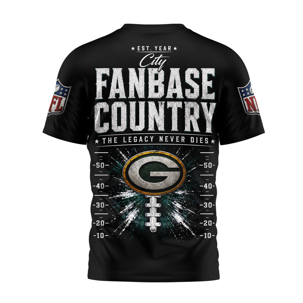 Gb.packers | Premium  Gridiron Dynasty 3d Shirt Nf1